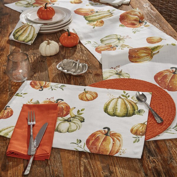Retro Pumpkin Placemat SplitP